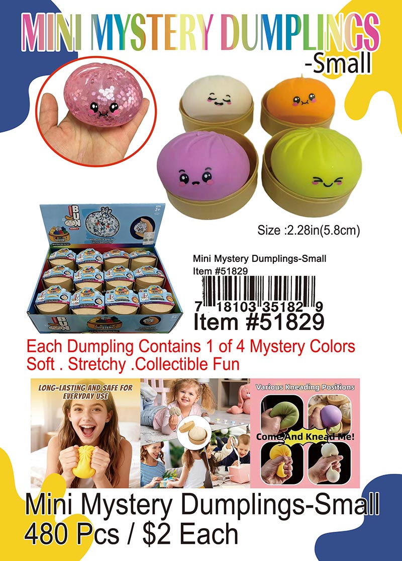 Mini Mystery Dumplings