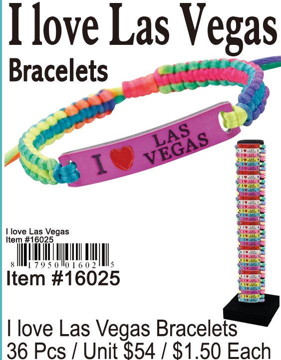 I Love Las Vegas Bracelets
