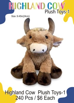 Highland Cow Plush Toy-1
