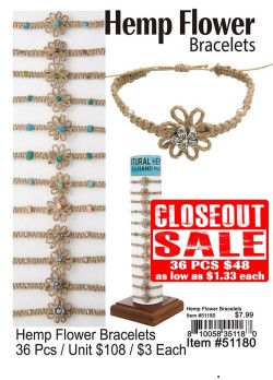 Hemp Flower Bracelets