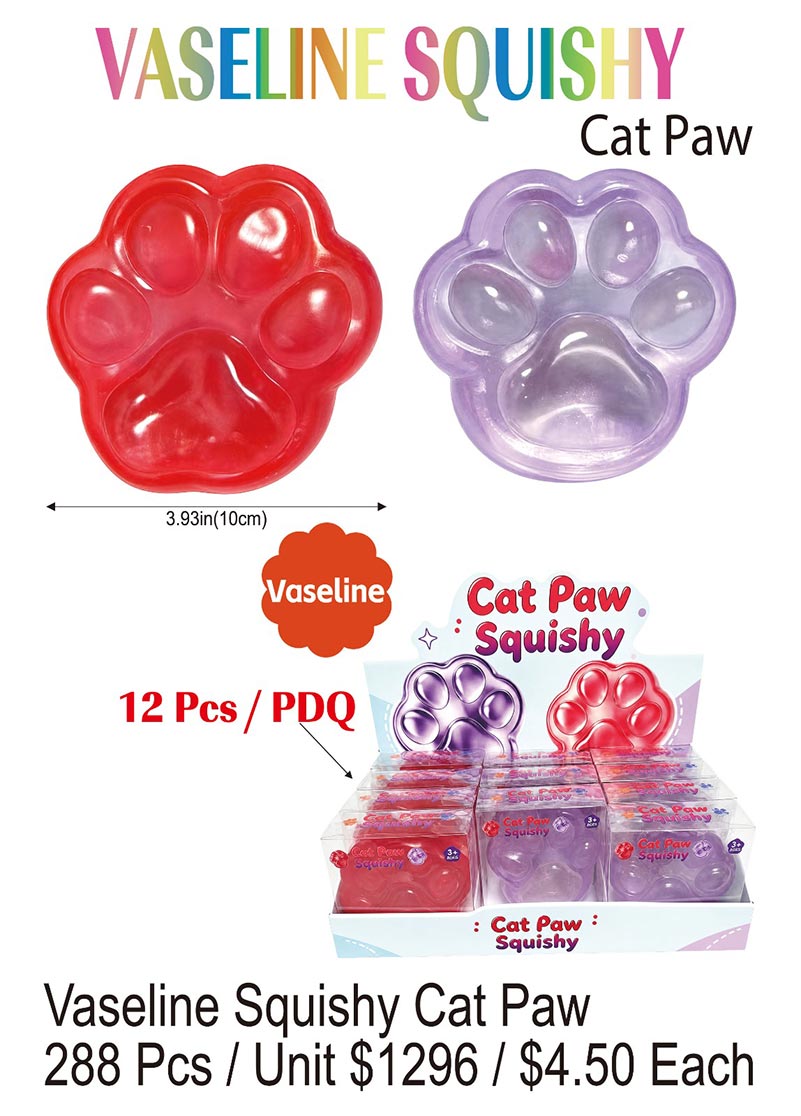 Vaseline Squishy Cat Paw