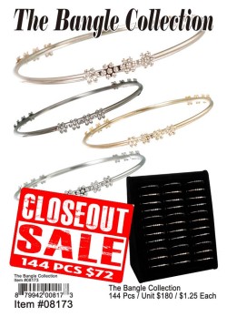 The Bangle Collection - Closeout 144 Pcs.