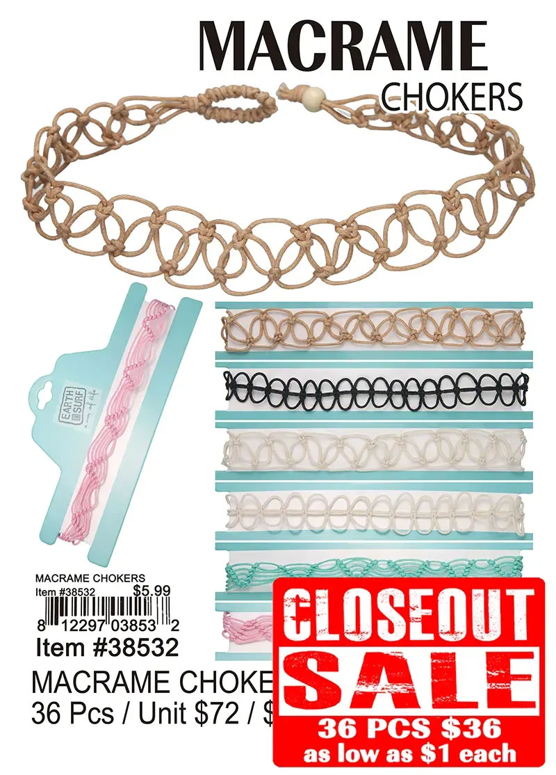 Macrame Chokers