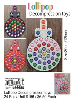 Lollipop Decompression Toys