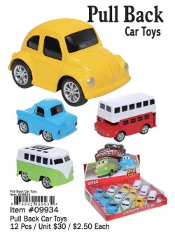 Pull Back Car Toys