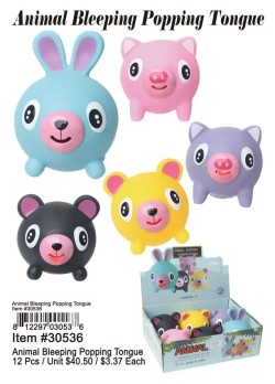 Animal Bleeping Popping Tongue
