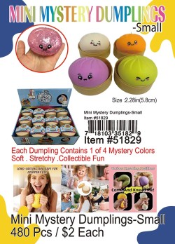 Mini Mystery Dumplings