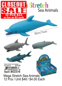 Mega Stretch Sea Animals