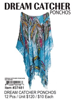 Dream Catcher Ponchos