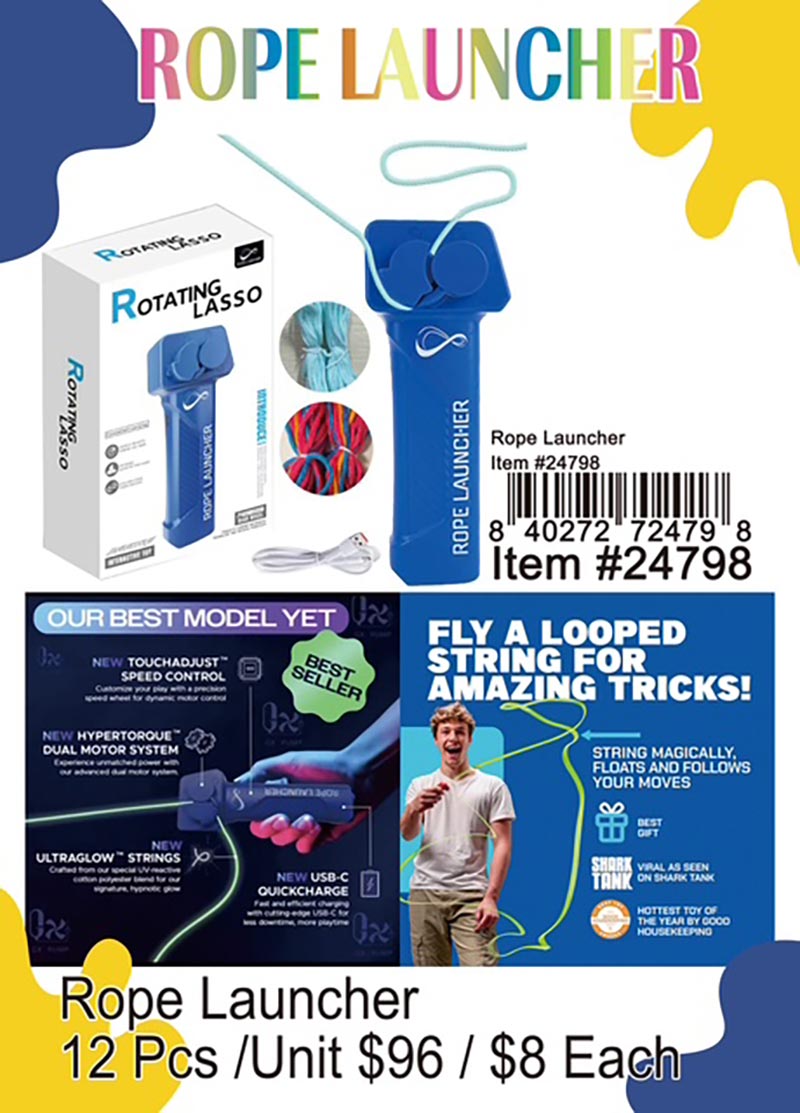 Wholesale Rope Launcher Toy