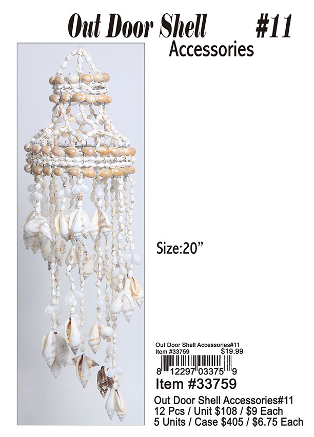 Out Door Shell Decoration #11