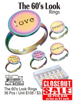 The 60s Look Bracelets