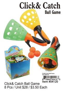 Click and Catch Ball Game