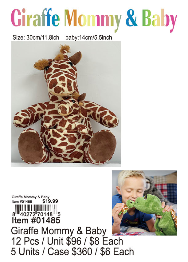 Giraffe Mommy and Baby