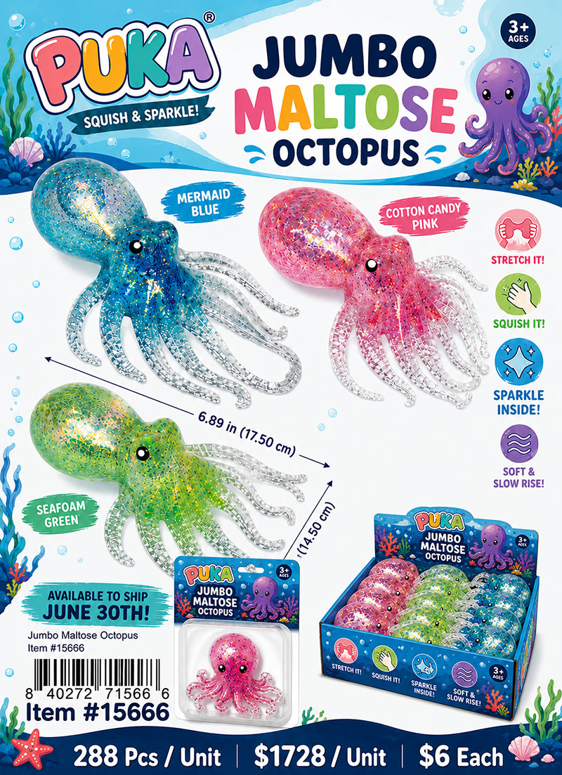 Jumbo Maltose Octopus