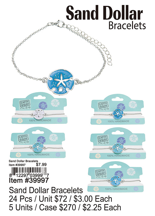 Sand Dollar Bracelets