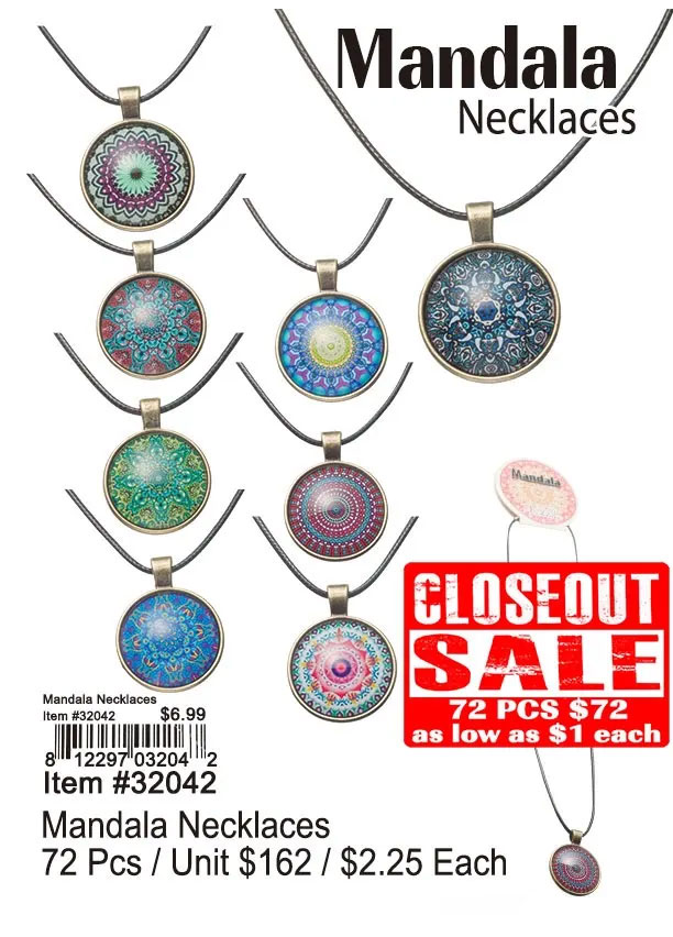 Mandala Necklaces