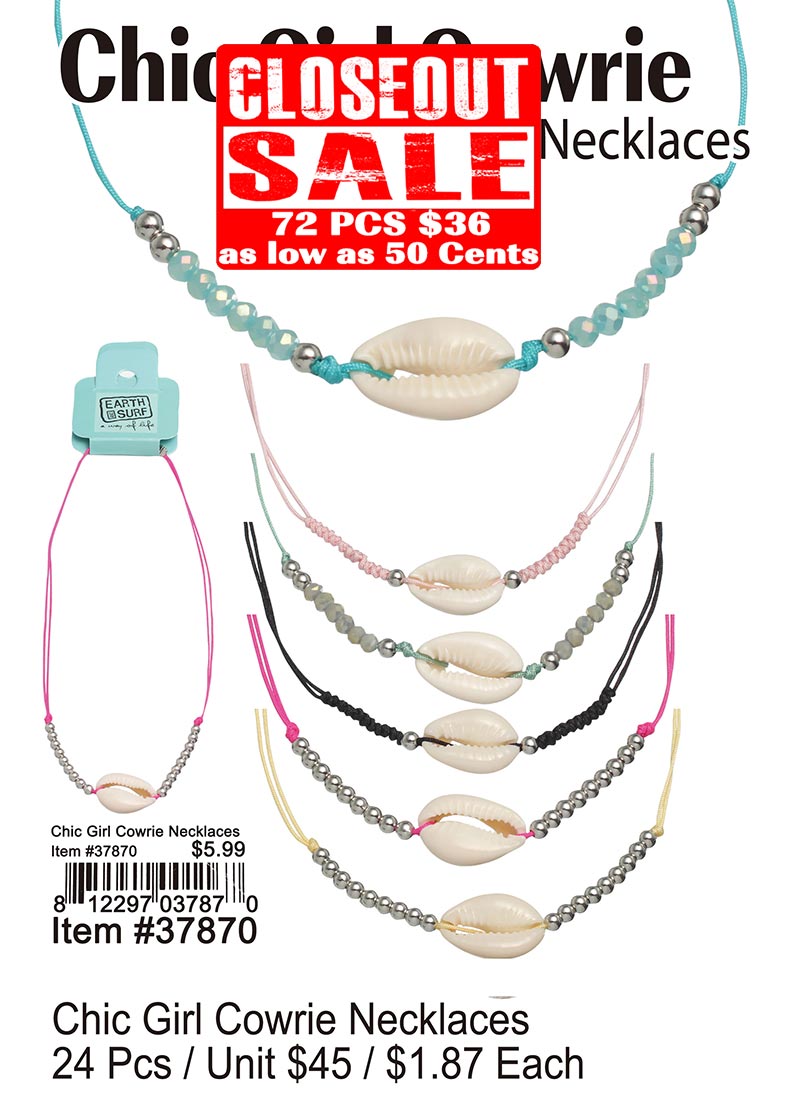Chic Girl Cowrie Necklaces