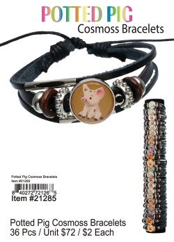 Potted Pig Cosmoss Bracelets