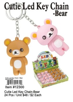 Cutie LED Keychain-Bear