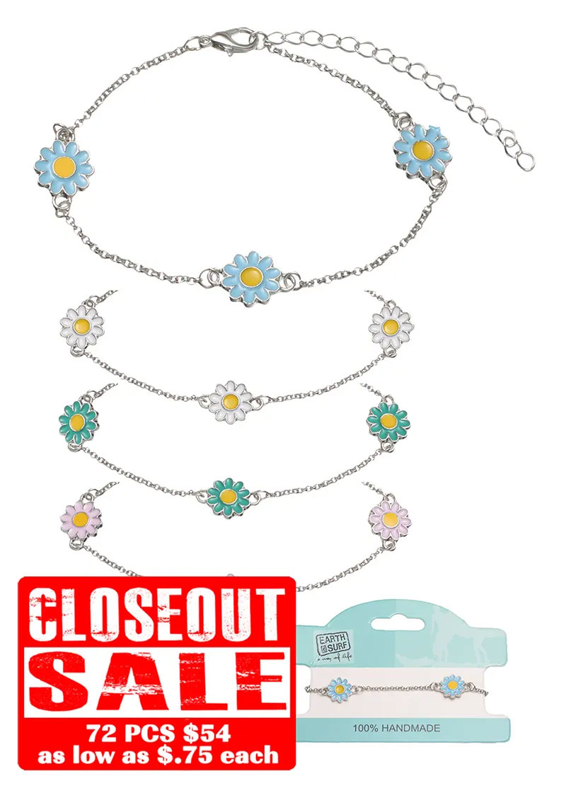 Triple Daisy Bracelets