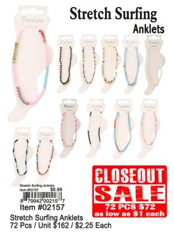 Stretch Surfing Anklets