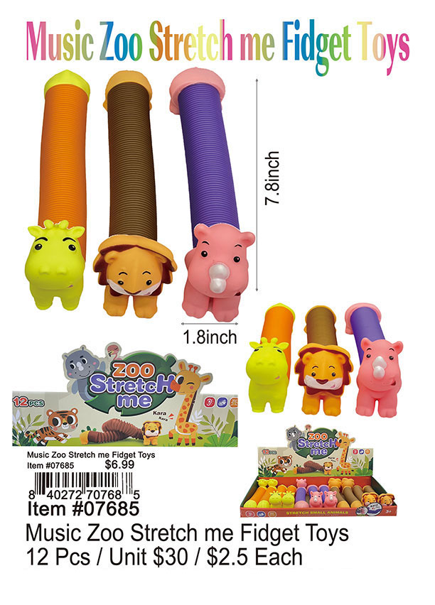 Music Zoo Stretch Me Fidget Toy