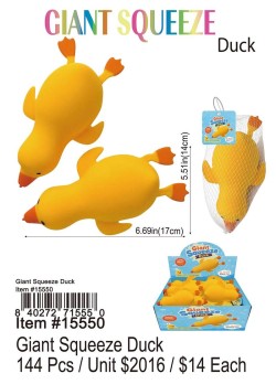 Giant Squeeze Duck