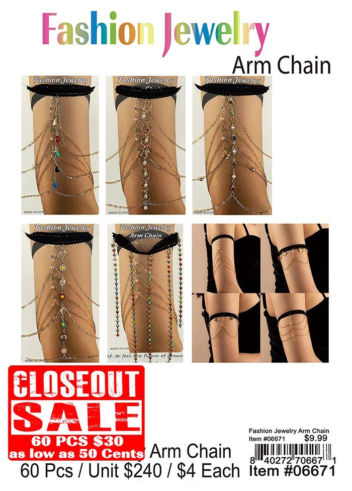 Fashion Jewelry Arm Chain