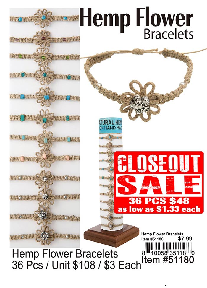 Hemp Flower Bracelets