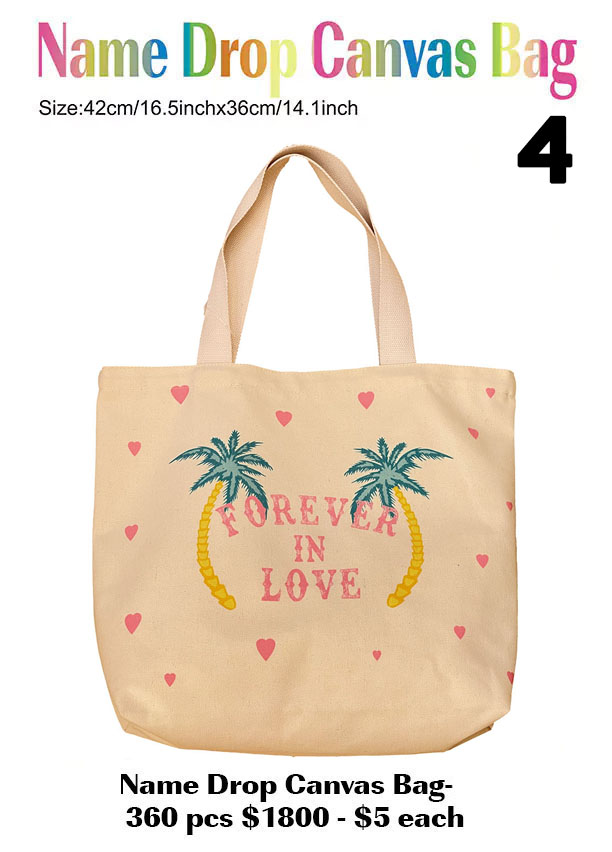 Name Drop Canvas Bag-4