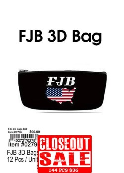 FJB 3D Bags Set - Closeout 144 Pcs.