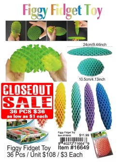 Figgy Fidget Toy 36 Pcs.