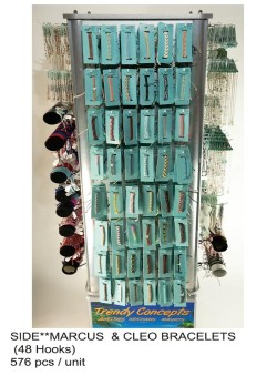 Trendy Combo 3 Marcus and Cleo Bracelets (48 Hooks)