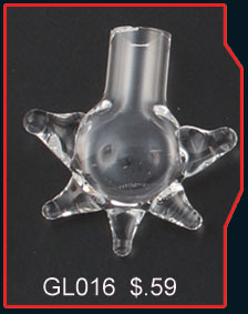 Glass Vials Clear Sun (100s)