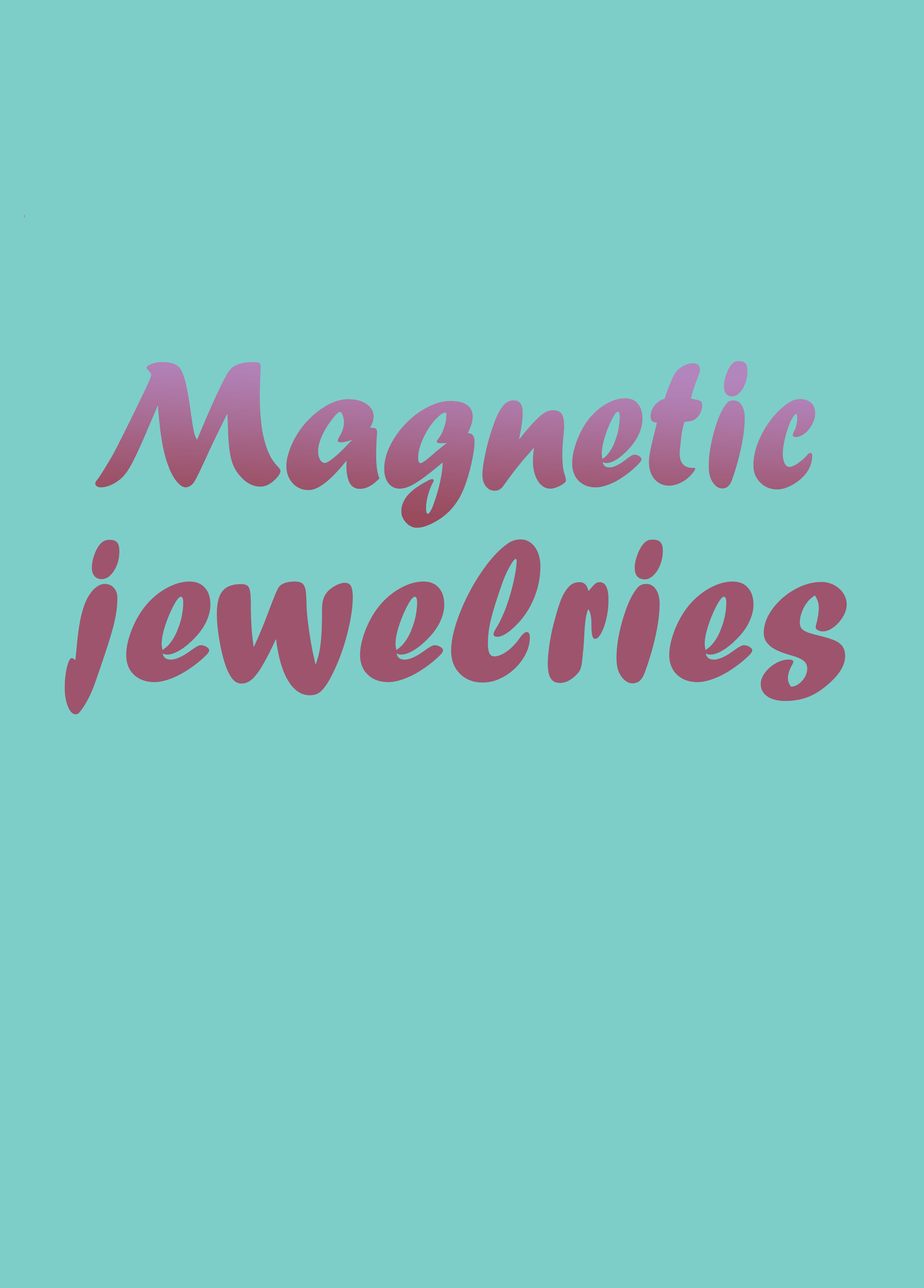 New! Magnetic Jewelry