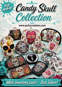 Candy Skull Art Items