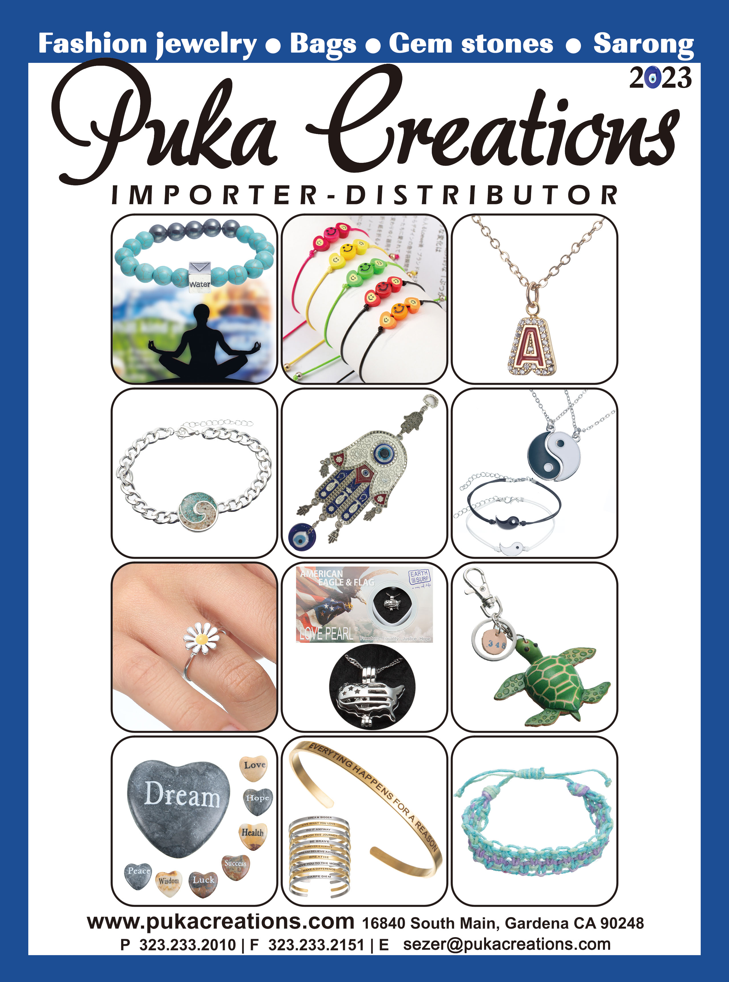 2023 Puka Creations Catalog Jewelry
