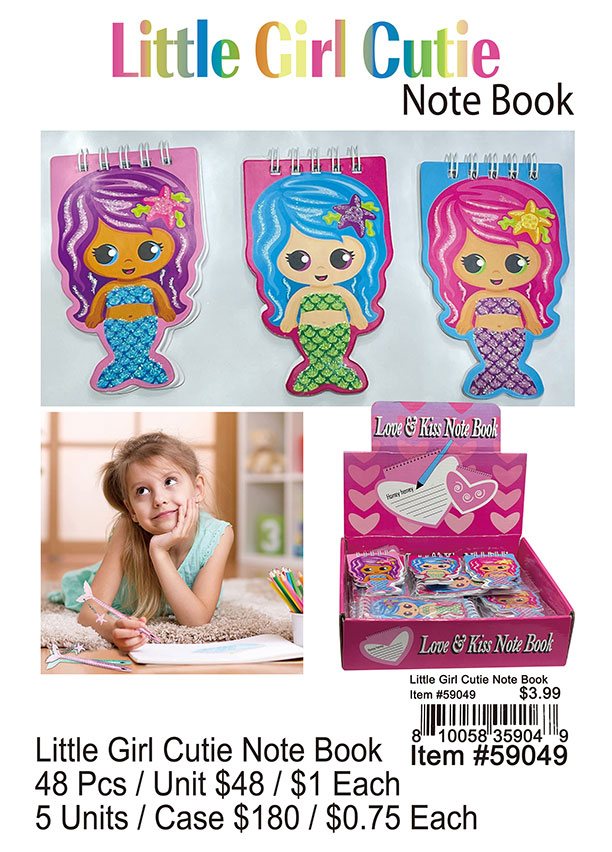 Litter Girl Cutie Note Book