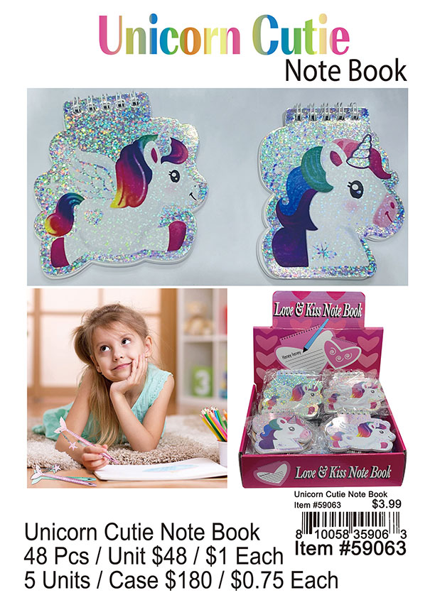 Unicorn Cutie Note Book