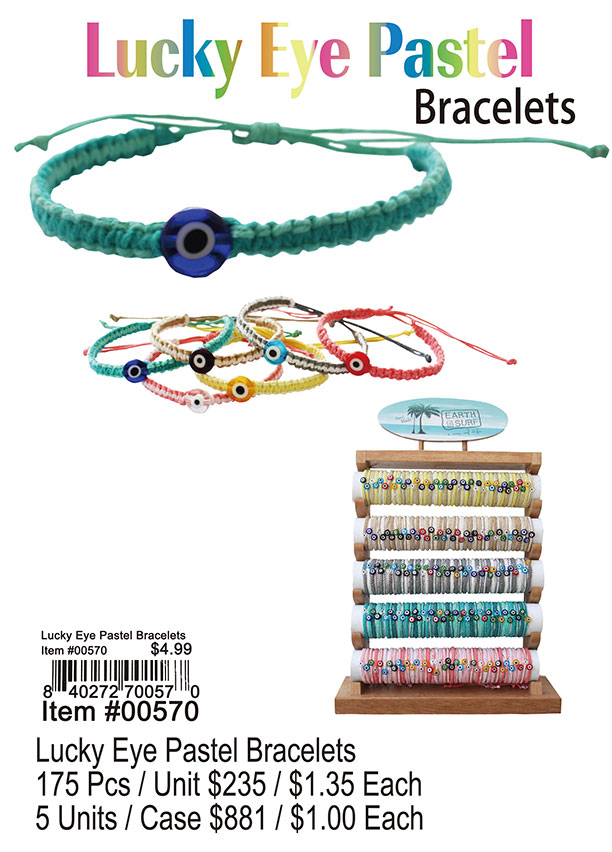 Lucky Eye Pastel Bracelets