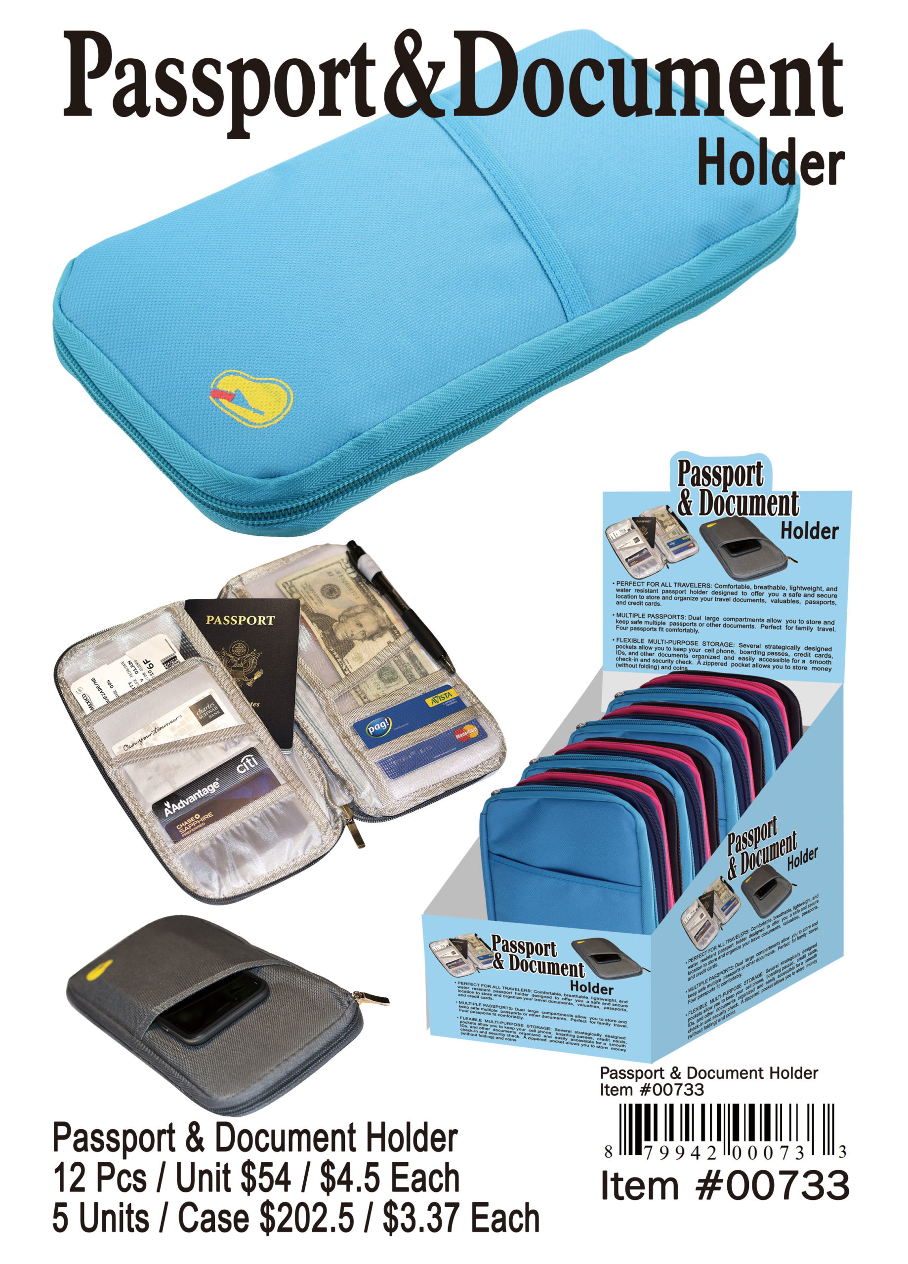 Passport and Document Holder