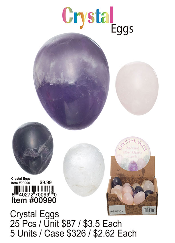 Crystal Eggs Puka Creations