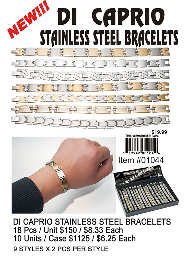 Di Caprio Stainless Steel Bracelets