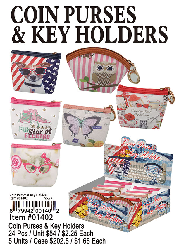 Coin Purses and Keychain