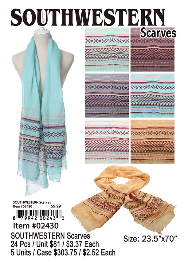 Southwestern Scarves