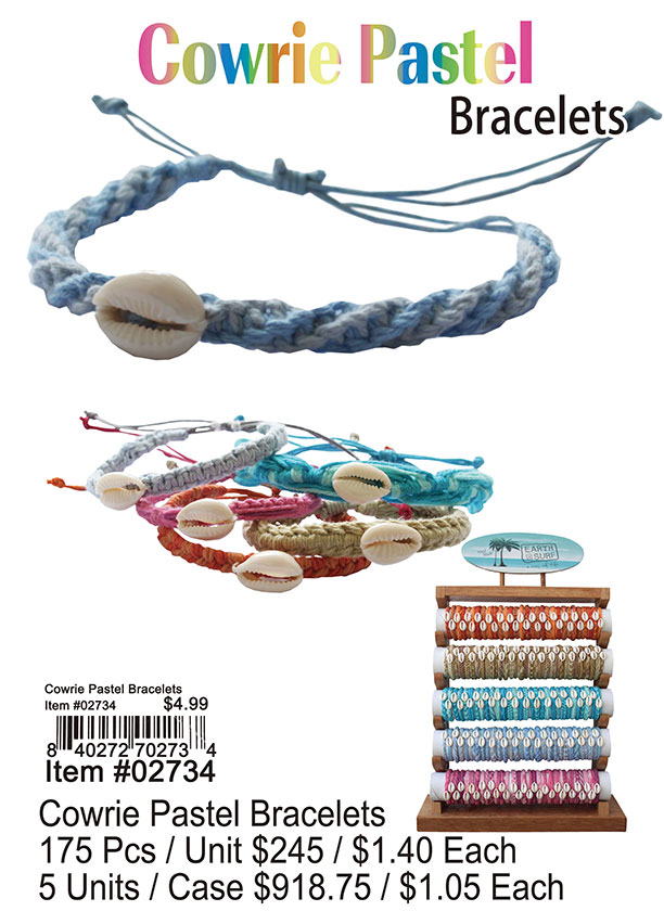 Cowrie Pastel Bracelets