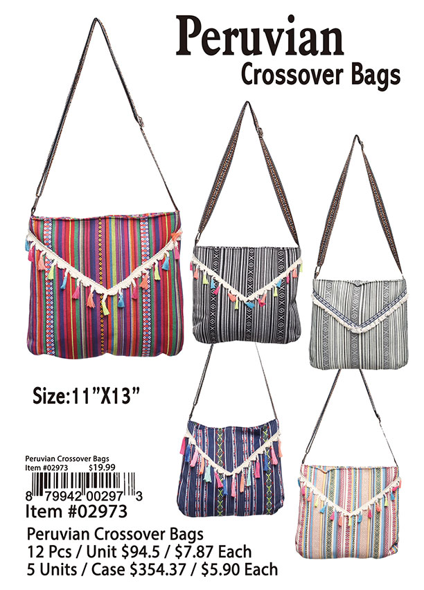 Peruvian Crossover Bags