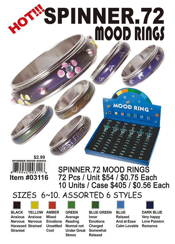 Spinner.72 Mood Rings