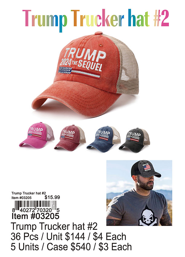 Trump Trucker Hat #2